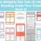 Illustration for article titled The Proper Reading Order for the emStar Trek/em Novels in a Handy Flowchart